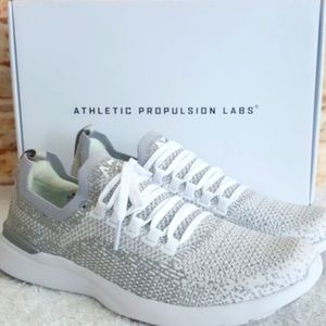 Athletic Propulsion Labs - Techloom Breeze - metallic grey (sparkly) (size 8.5)